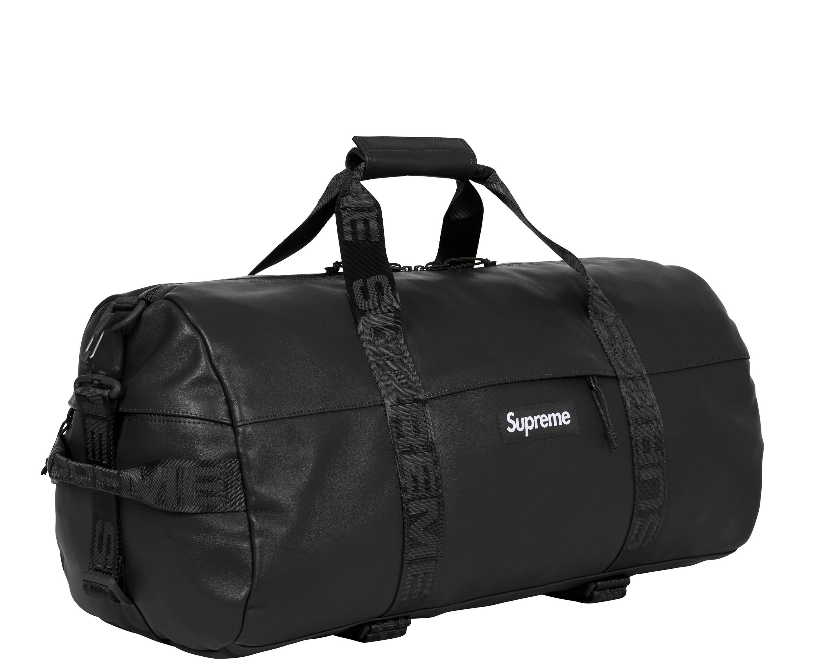 Leather Duffle Bag view 11